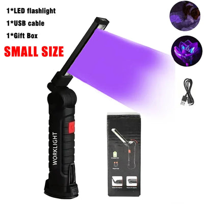 UV FOLD 395 NM – WIEDERAUFLADBARE SCHWARZLICHTLAMPE