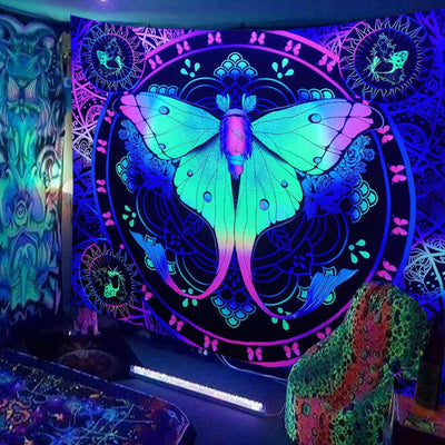 Animals and  Hippies Schwarzlichtposter - Produktbild 9 - NiZED