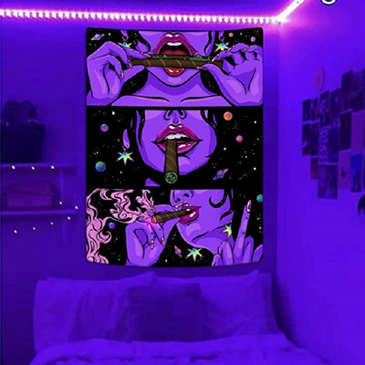 Trippy Blunt Schwarzlichtposter - Produktbild 4 - NiZED