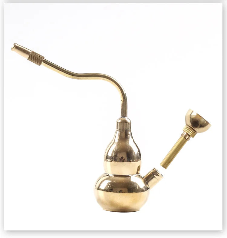 Golden Water Filter Pfeife – Retro Komplettset