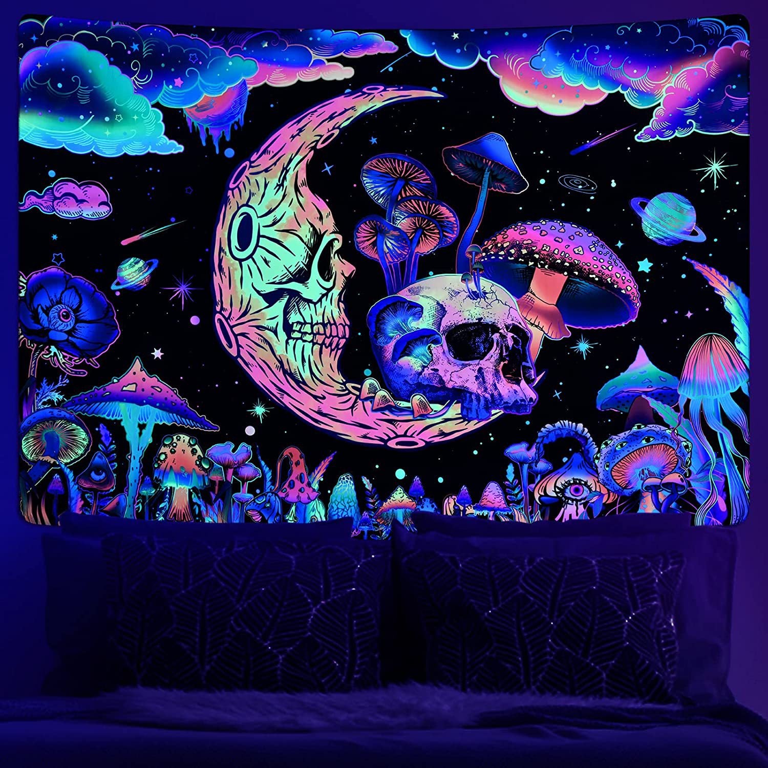 Van Style Star Schwarzlichtposter