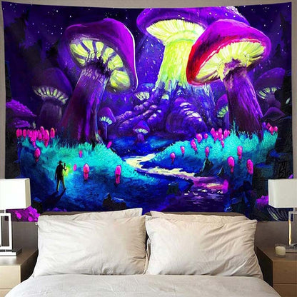 Astron AI Schwarzlichtposter