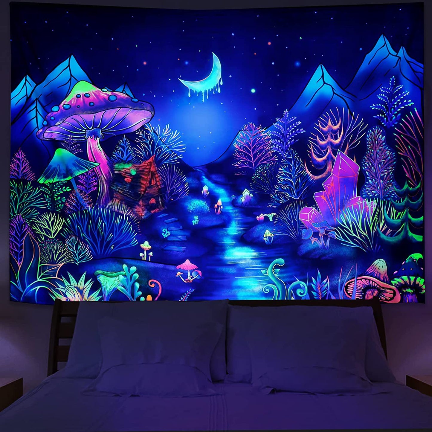 Van Style Star Schwarzlichtposter