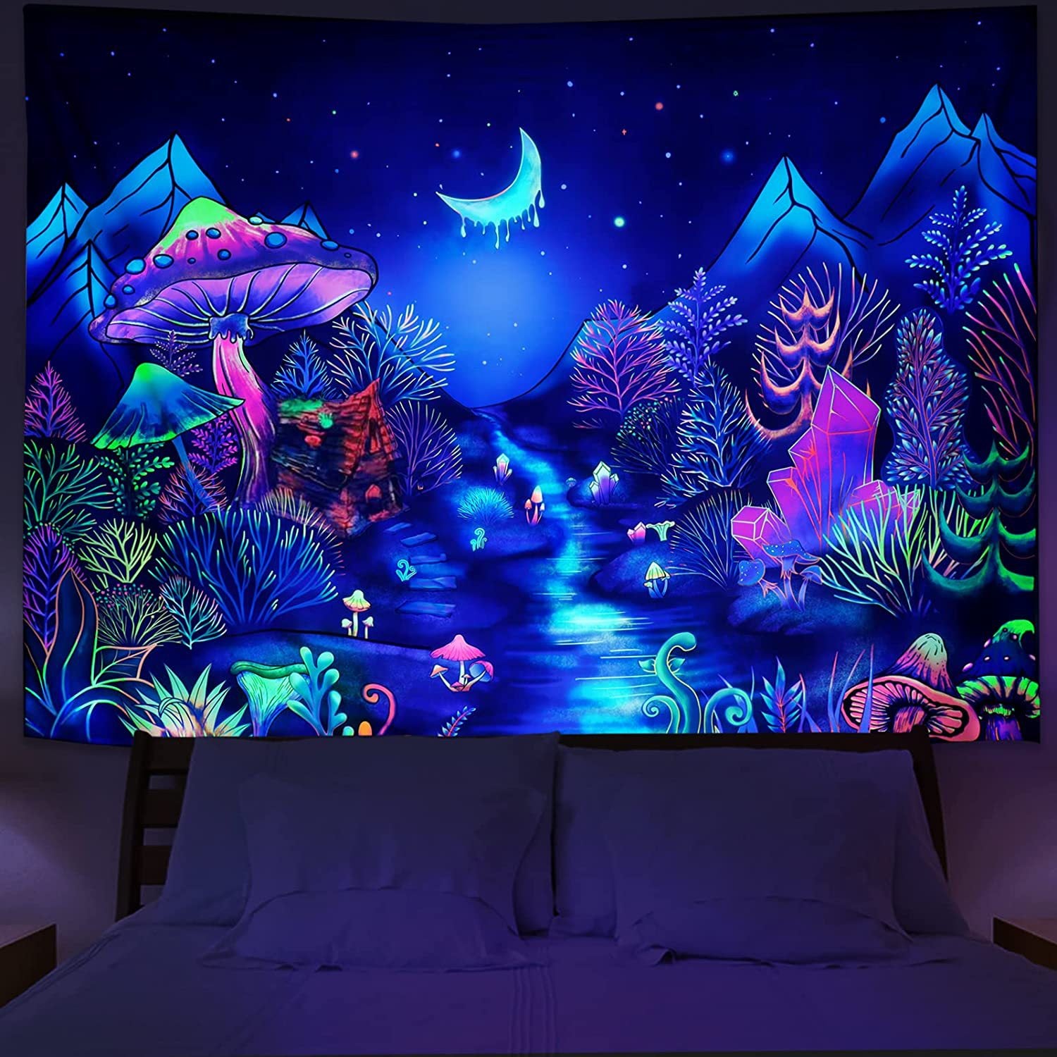 Van Style Star Schwarzlichtposter