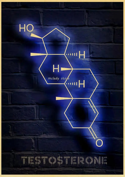 Neon Molecules Neon Poster - Produktbild 22 - NiZED