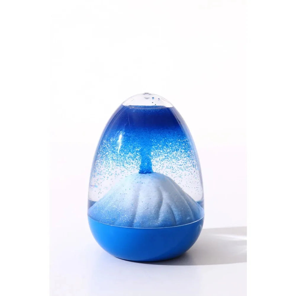 Volcano Drop – Acrylic Egg Hourglass