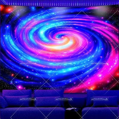 3D Illusion Landscape UV Wandteppich