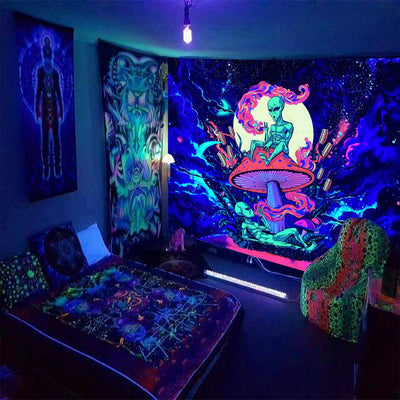 Boho Cloth Schwarzlichtposter - Produktbild 7 - NiZED