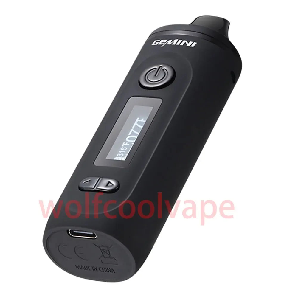 Gemini Dry Herb Vaporizer – Starter Kit
