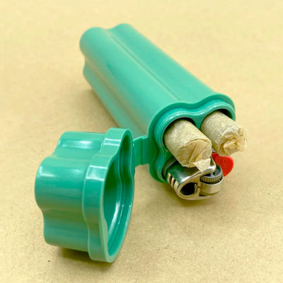 Flip Top Zigarettenetui von NiZED als Feuerzeug, Smoking Accessoire und Geschenkidee