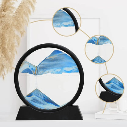 Deep Sea Flux – 3D Moving Sand Art