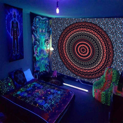 Boho Cloth Schwarzlichtposter - Produktbild 10 - NiZED