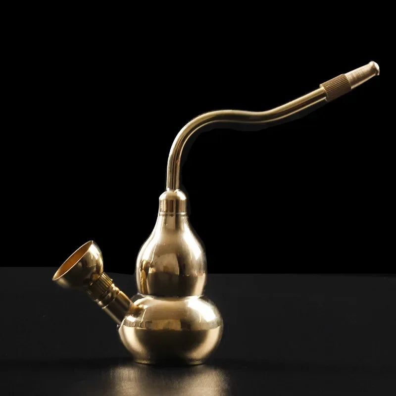 Golden Water Filter Pfeife – Retro Komplettset