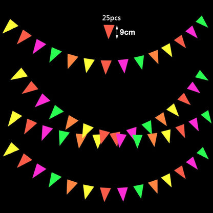 Neon Paper Schwarzlicht strips