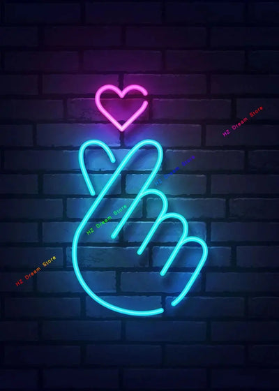 Neon Love Neon Poster - Produktbild 11 - NiZED