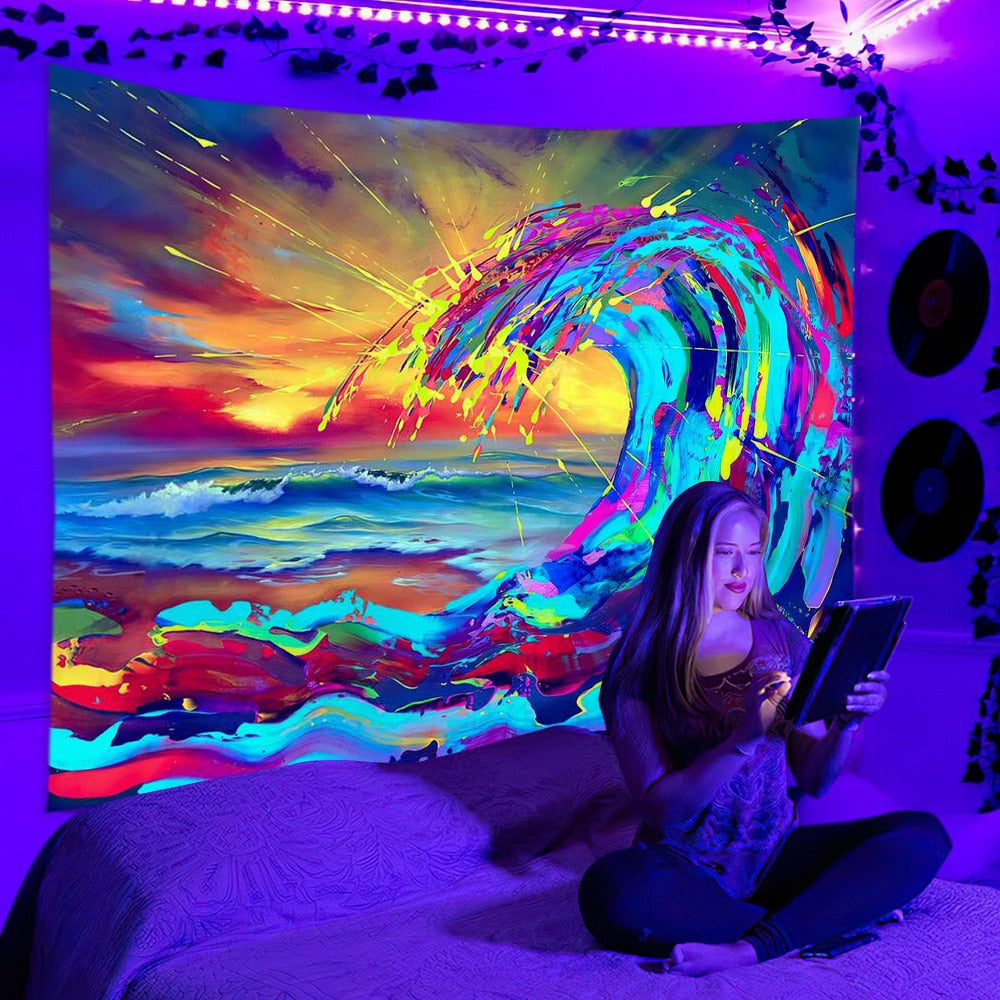 Carpet Rou Schwarzlichtposter