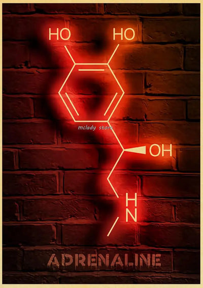 Neon Molecules Neon Poster - Produktbild 8 - NiZED