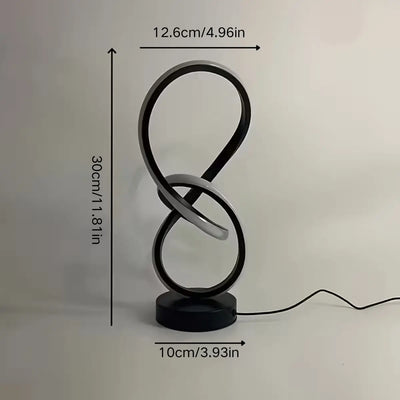 INFINITY RING – SPIRAL-LED-TISCHLAMPE