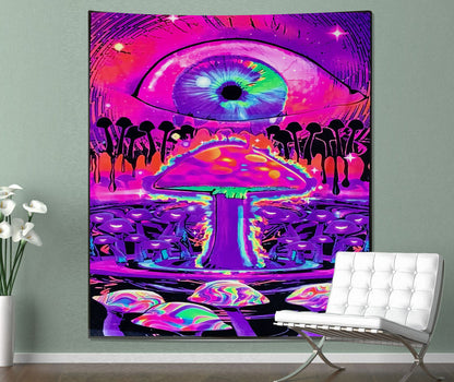 Astron AI Schwarzlichtposter