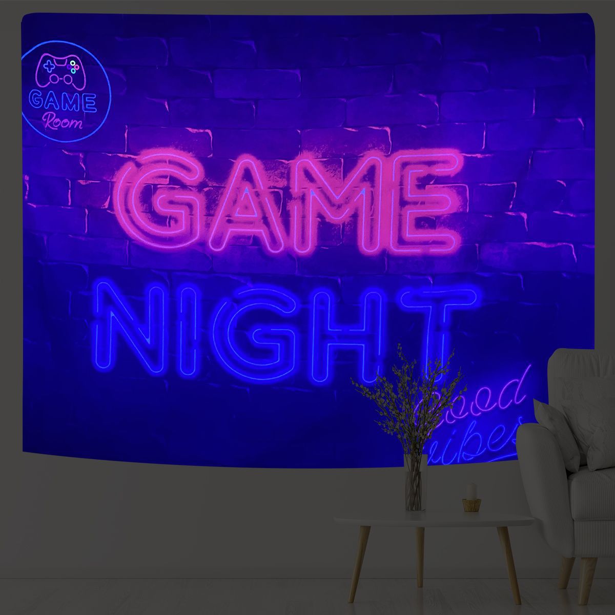 Starry Schwarzlichtposter