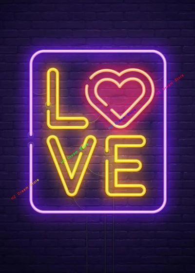 Neon Love Neon Poster - Produktbild 26 - NiZED