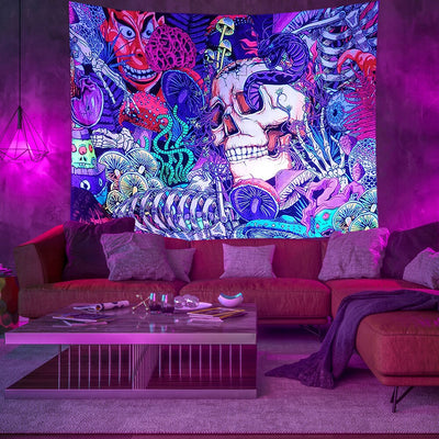Boho Wall Schwarzlichtposter - Produktbild 24 - NiZED