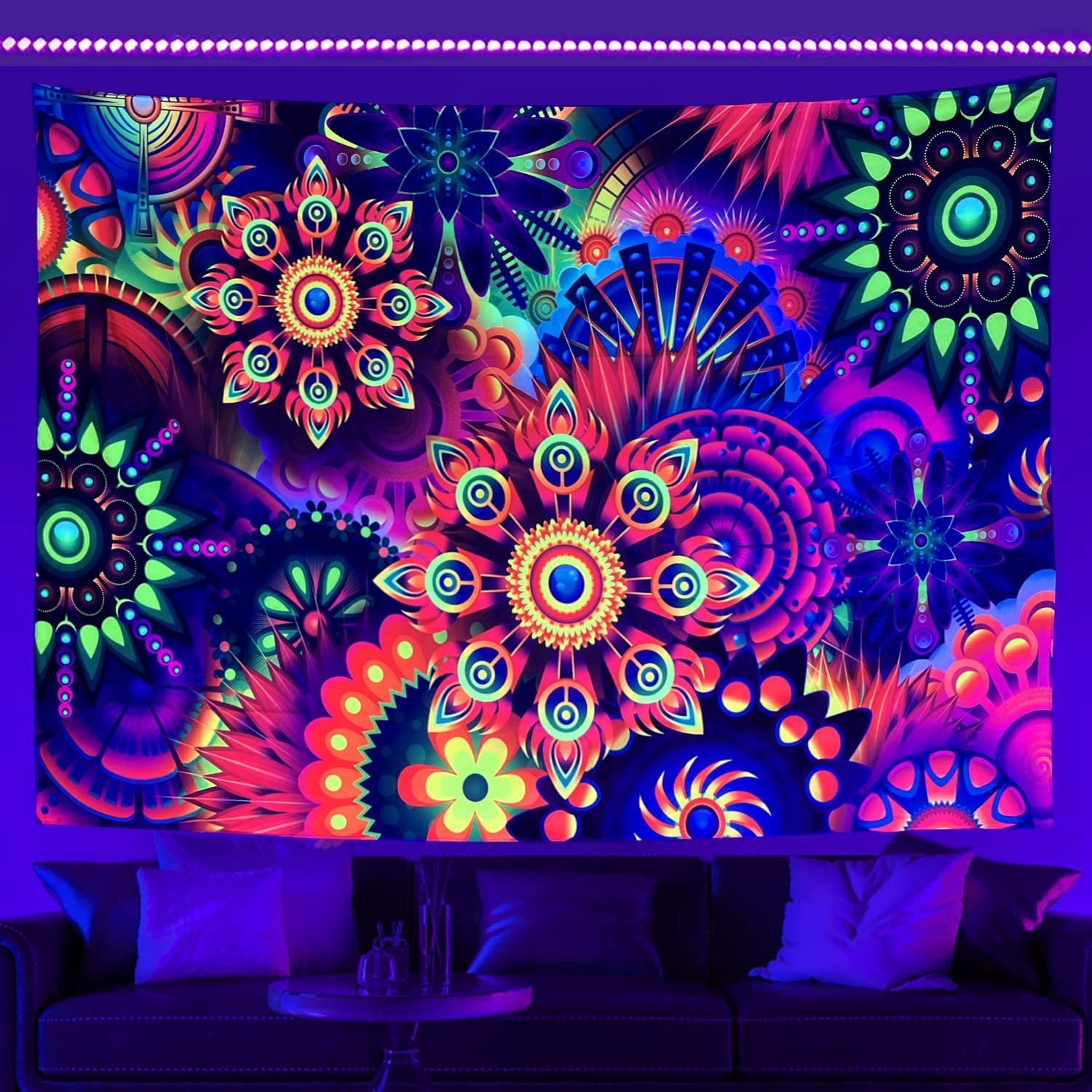 Van Style Star Schwarzlichtposter