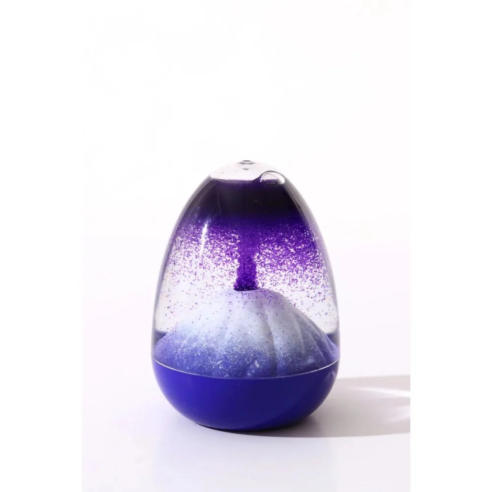 Volcano Drop – Acrylic Egg Hourglass