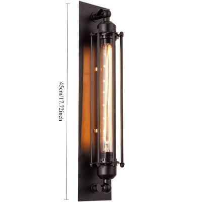 PIPE FLUTE 45 – INDUSTRIELLE METALL-WANDLEUCHTE