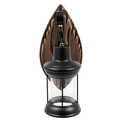 TIMBER CAGE – DIMMBARE WANDLEUCHTE AUS HOLZ, METALL & GLAS