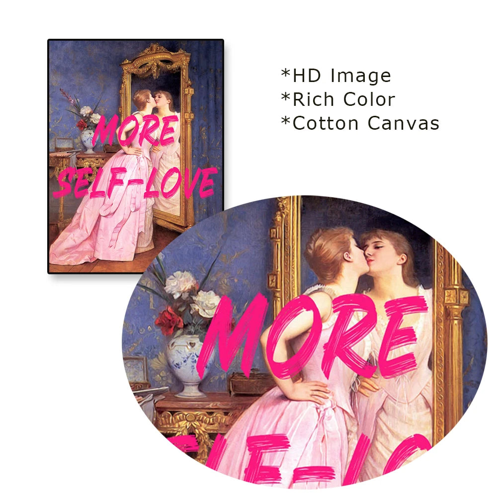 More Self Love Graffiti Poster