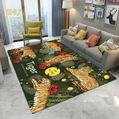 Ägypten-Style Abstrakter Teppich – Wohnzimmer & Schlafzimmer