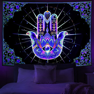 Bohemian Room Schwarzlichtposter - Produktbild 6 - NiZED