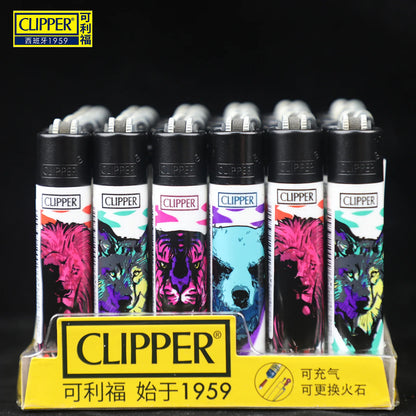 Clipper Feuerzeug – Nachfüllbar mit Schleifrad & Designmotiv