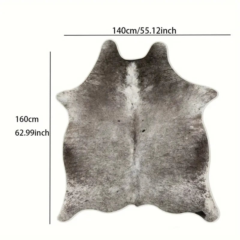 Kunstfell-Kuhfell Teppich – Wohnzimmer & Schlafzimmer