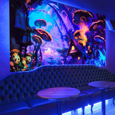 Boho Wall Schwarzlichtposter - Produktbild 9 - NiZED