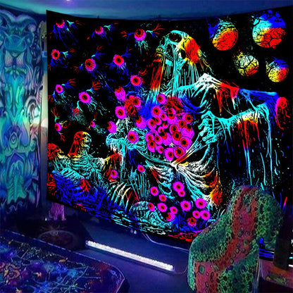 Trippy Kisses Schwarzlichtposter