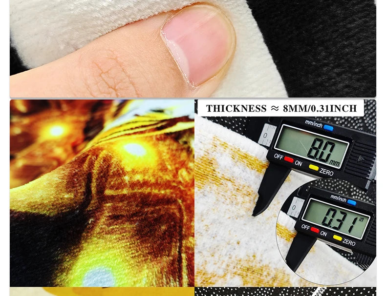 Bunter Abstrakter Kunst-Teppich – Samtweich & Modern