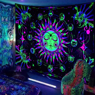 Trippy Kisses Schwarzlichtposter - Produktbild 21 - NiZED