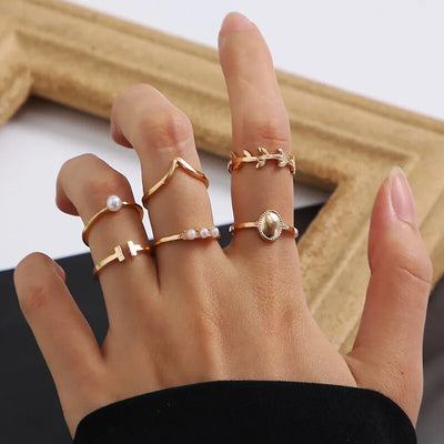 Hip-Hop Kreuzring mit Fingerketten - Verstellbare Gothic Ringe NiZED Bild 52
