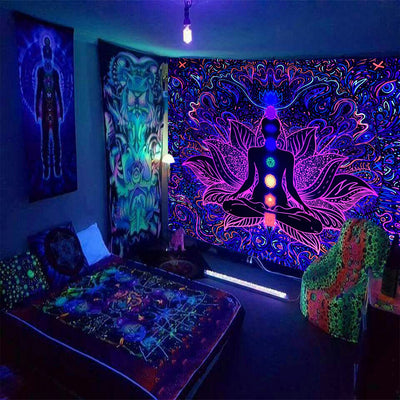 Boho Cloth Schwarzlichtposter - Produktbild 18 - NiZED