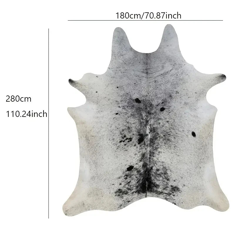 Kunstfell-Kuhfell Teppich – Wohnzimmer & Schlafzimmer