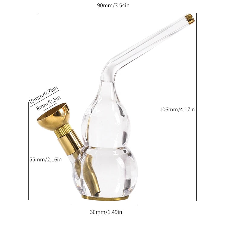 Dual Mini Bong – Wasserfilter-Bongpfeife