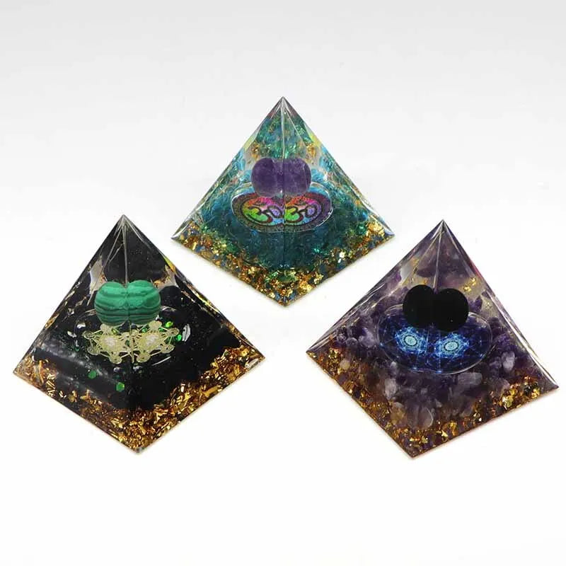 Orgonite pyramid - energy and meditation for home