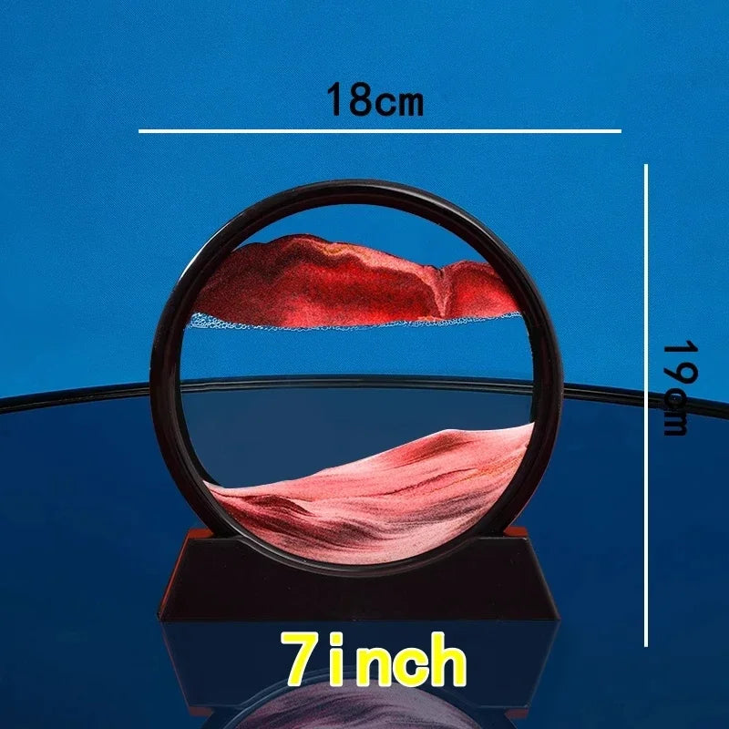 Deep Sea Flux – 3D Moving Sand Art