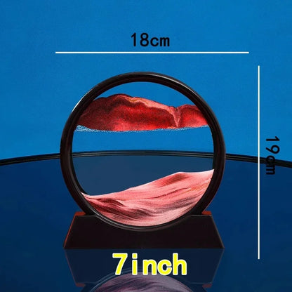 Deep Sea Flux – 3D Moving Sand Art