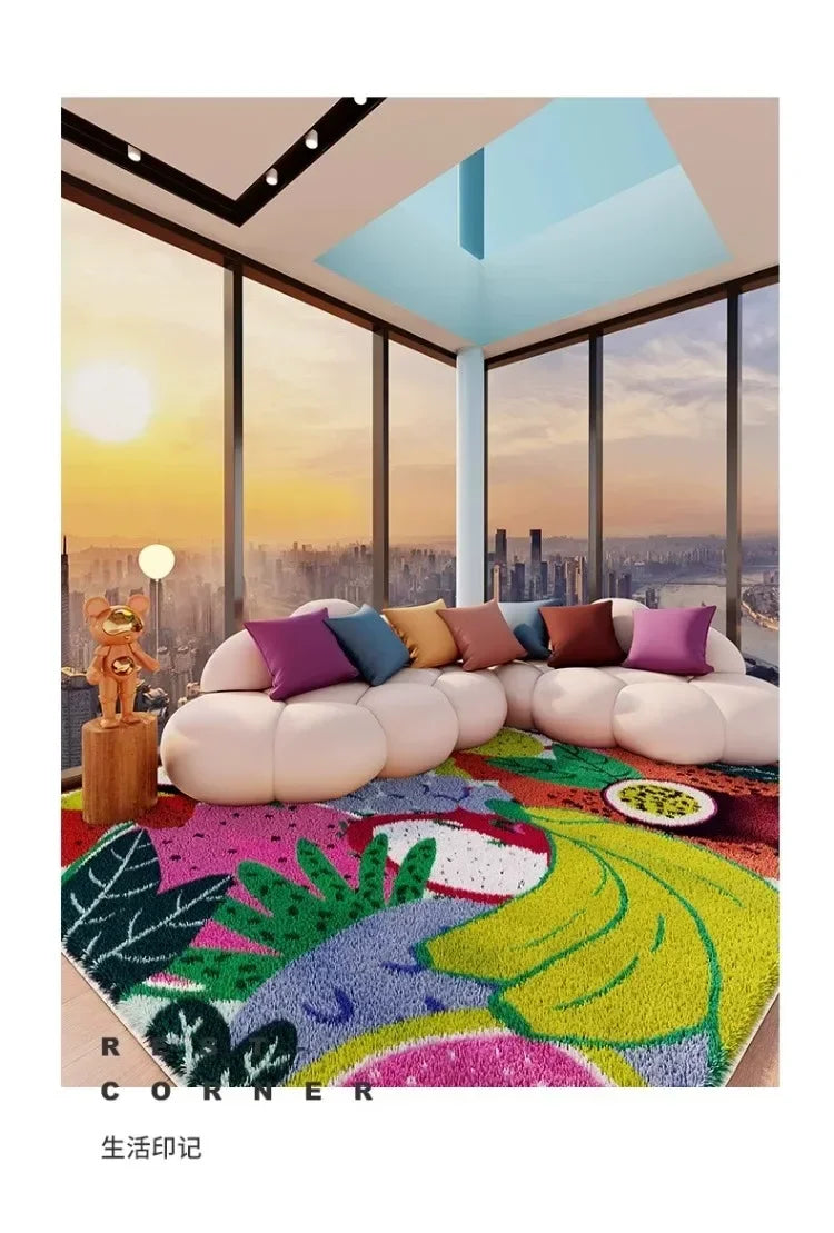 Bunter Cartoon Plueschteppich Schwarzlichtposter - Produktbild 11 - NiZED