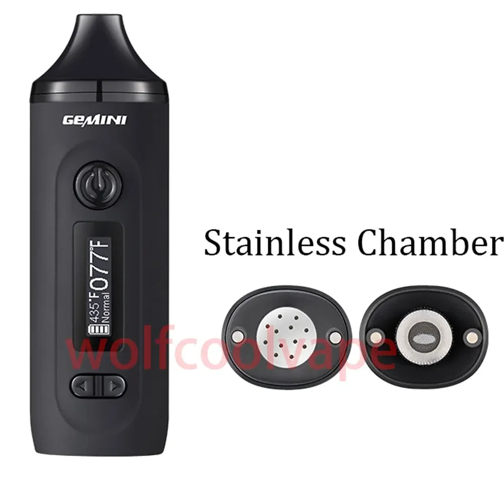 Gemini Dry Herb Vaporizer – Starter Kit