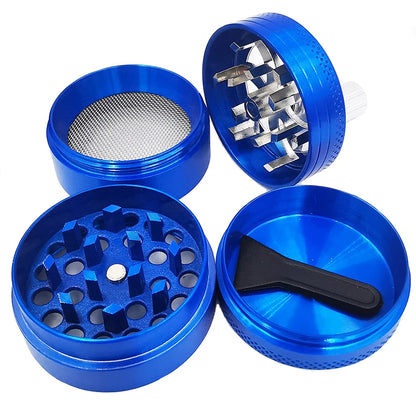 4-lagiger Tabak- & Kräutergrinder – 40 mm Handkurbel