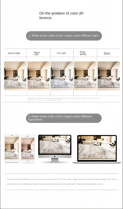 Nordic Geometrischer Teppich Schwarzlichtposter - Produktbild 14 - NiZED